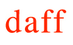 Daff