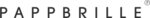Pappbrille - Logo