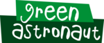 green astronaut - Logo
