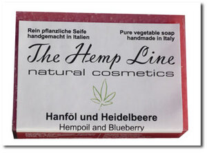 Seife Hanföl und Heidelbeere - The Hemp Line