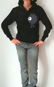 'Frau Freitag' Hoodie - stengelchen