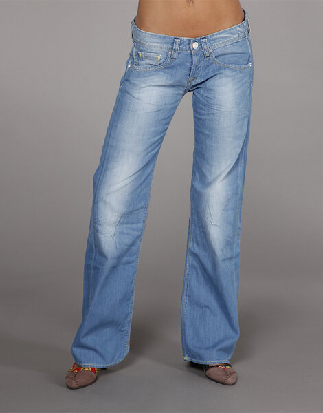 Jeans Sugar, powder blue - Kuyichi