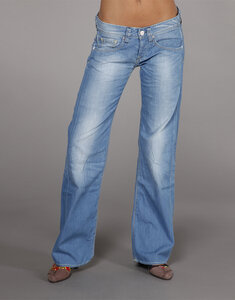 Jeans Sugar, powder blue - Kuyichi