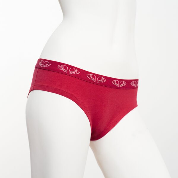 Damen Pants Crimson Red - Pants to poverty