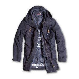 Heavy Canvas Waxed Parka - KnowledgeCotton Apparel