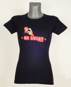 No Sweat Red Star T-Shirt Woman - No Sweat