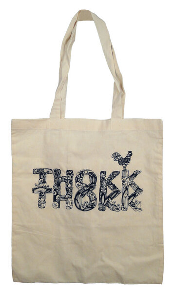 THOKKTHOKK Plant Logo Tote Bag - THOKKTHOKK
