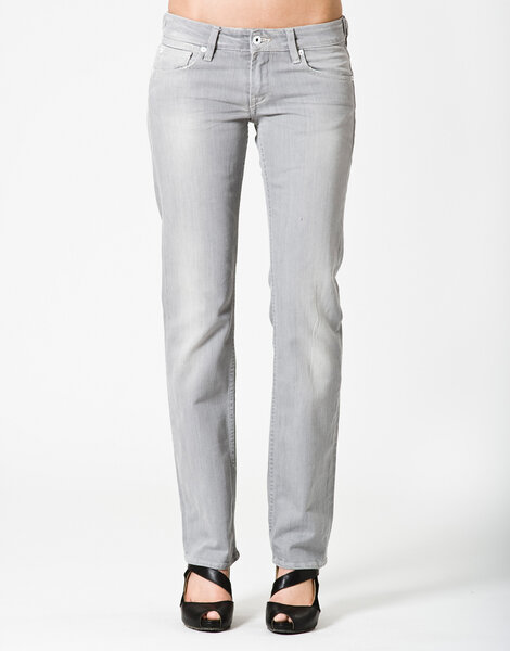Jeans Lisa, creased concrete - Kuyichi