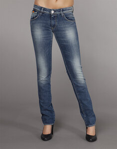 Jeans Lisa, vintage blue - Kuyichi
