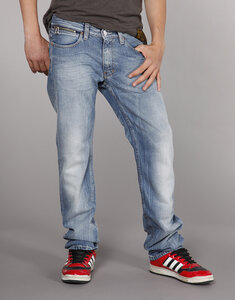 Jeans Mick, light fade blue - Kuyichi