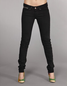 Jeans Neneh, black - Kuyichi