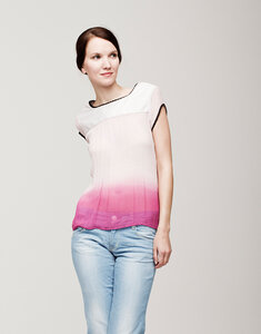 - Santy Batik Bluse - Unbekannt