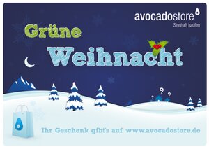 Grüne Weihnacht - Wert frei wählbar - Avocado Store