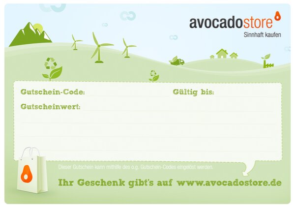 Geschenkgutschein - Avocado Store