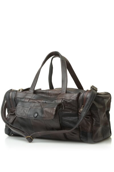 Ledertasche im Patchwork-Look - STUDIO JUX