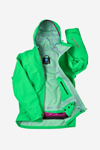 Limited 3L Men Jacket Poison Green - PYUA