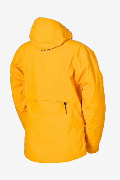 Floated 3L Lined Girls Jacket Bright Marigold - PYUA