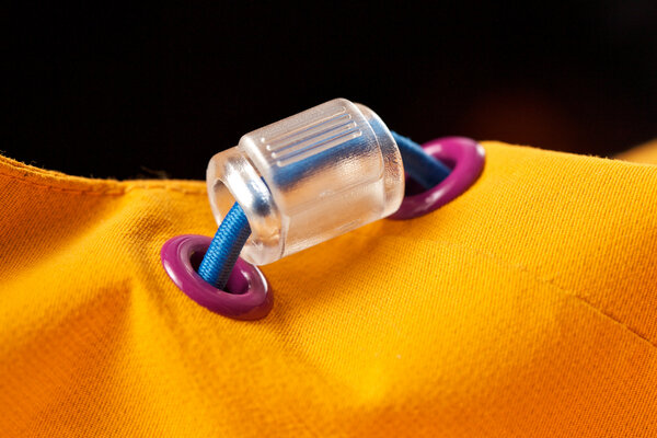 Floated 3L Lined Girls Jacket Bright Marigold - PYUA