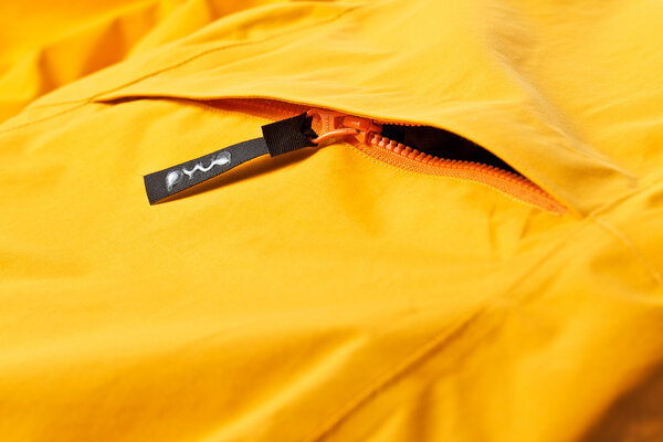 Floated 3L Lined Girls Jacket Bright Marigold - PYUA