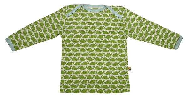 Langarm-Shirt aus Single Jersey mit Druck - loud + proud