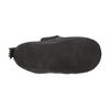 Krabbelschuhe / Hausschuhe aus Öko-Leder – schwarz - Easy Peasy