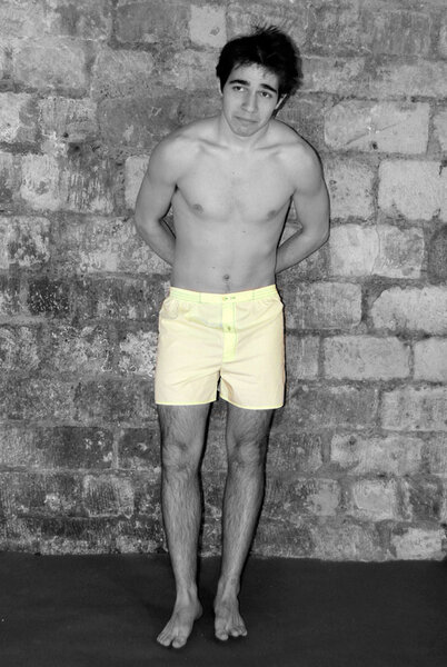 Bio-Boxershorts - grün - Monsieur Chat