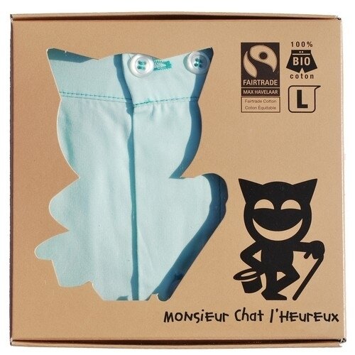 Bio-Boxershorts - türkis - Monsieur Chat