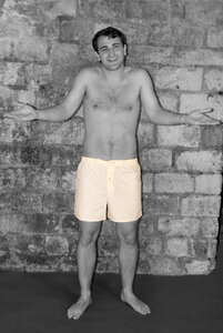 Bio-Boxershorts - gelb - Monsieur Chat