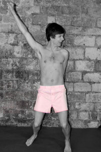 Bio-Boxershorts - rosa - Monsieur Chat