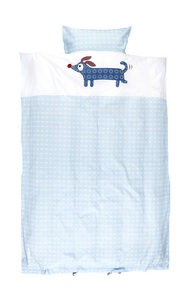 Alfred Bed linen organic blue - Franck & Fischer