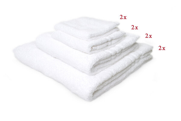 Handtuch-Set L 'White' - Caleb's Hill