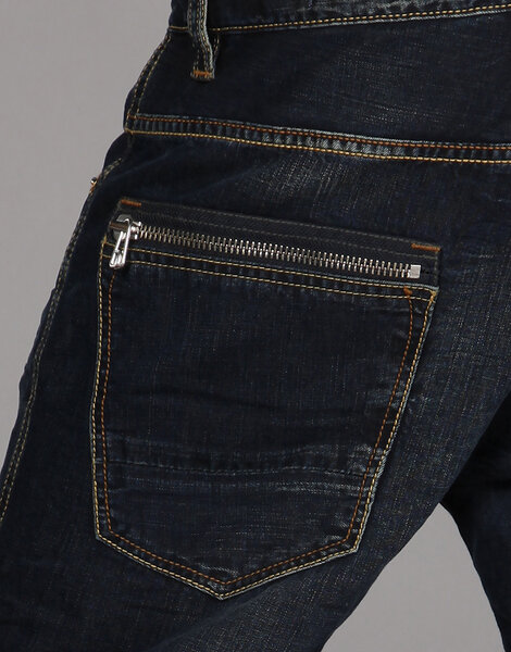 Jeans Billy, deep pressed green - Kuyichi