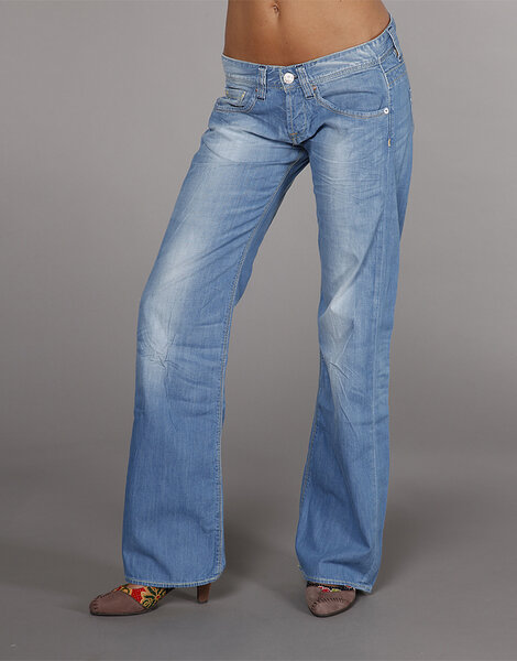 Jeans Sugar, powder blue - Kuyichi