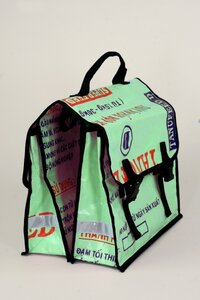 Fair Trade Recycling - Fahrradtasche  - GEPA