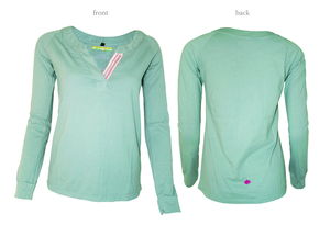 Chakura Long Sleeve Samue Top - Chakura by Ku Ambiance