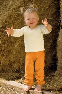 Engel Babybekleidung, Baby - Wickelshirt, Wickelpulli aus reiner Baumwolle - Engel 
