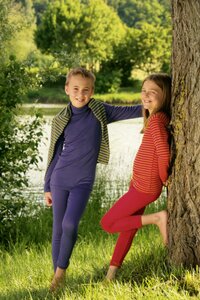 Engel Naturtextilien, Kinder Leggins aus Wolle/Seide - Engel 