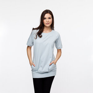 Pocket T-Shirt pearl blue - THOKKTHOKK