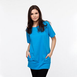 Pocket T-Shirt	malibu blue  - THOKKTHOKK