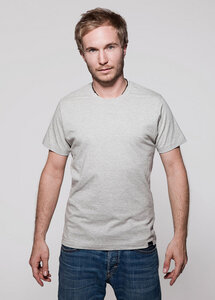 T-Shirt Grau Meliert - GREENALITY