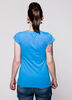 T-Shirt V-Neck Petrol - GREENALITY