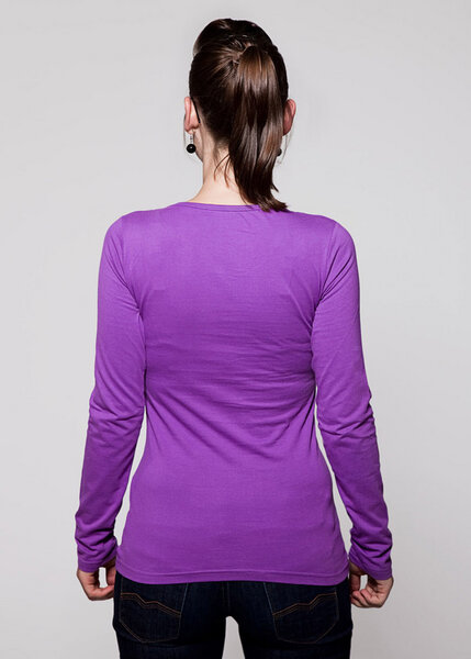 Longsleeve Lila - GREENALITY