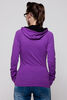 Jersey Hoodie Lila/Schwarz - GREENALITY