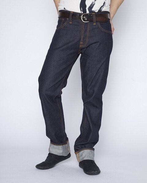 Jeans Average Joe Dry Dirt Organic - Nudie Jeans