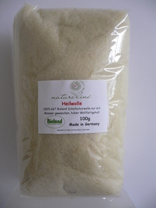 Heilwolle 100g Bioland-Qualität - Natureline