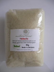 Heilwolle 50g Bioland-Qualität - Natureline