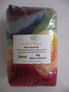 Märchenwolle 50g Bioland-Qualität - Natureline