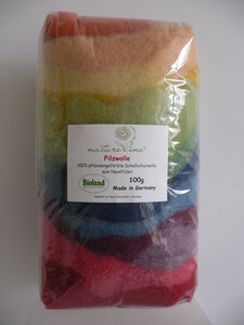 Filzwolle 100g Bioland-Qualität - Natureline