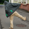 'Postman' Männer-ZIP-HOODY FAIR TRADE - shop handgedruckt