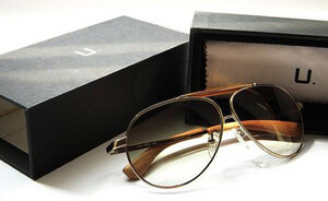 Goldbambus Piloten Sonnenbrille - Unidot Bamboo Eyewear